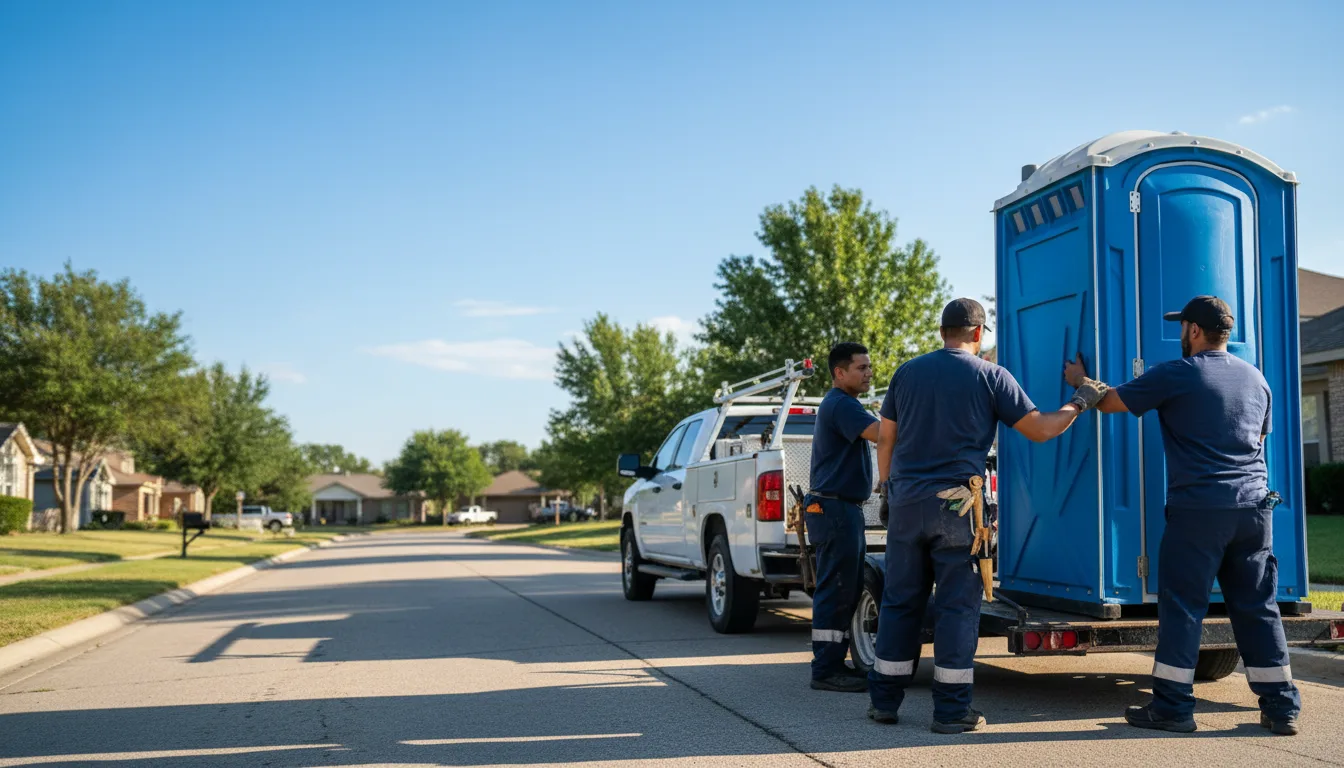 Portable Toilet Rental in Winfield, TX near me